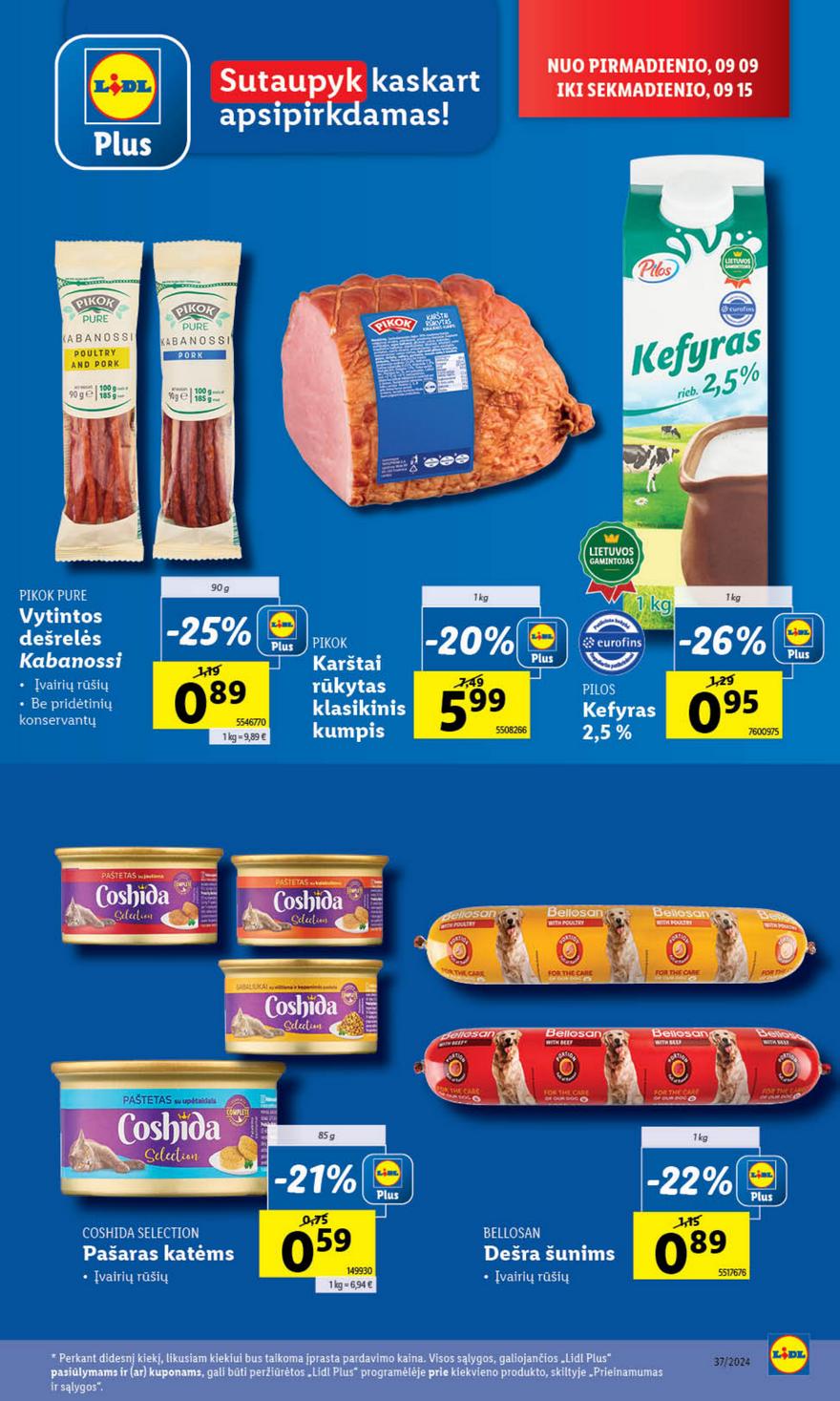 Lidl savaitinis leidinys akcijos nuo 
  2024-09-09 iki 
  2024-09-15 | Leidinukas.lt puslapis 21