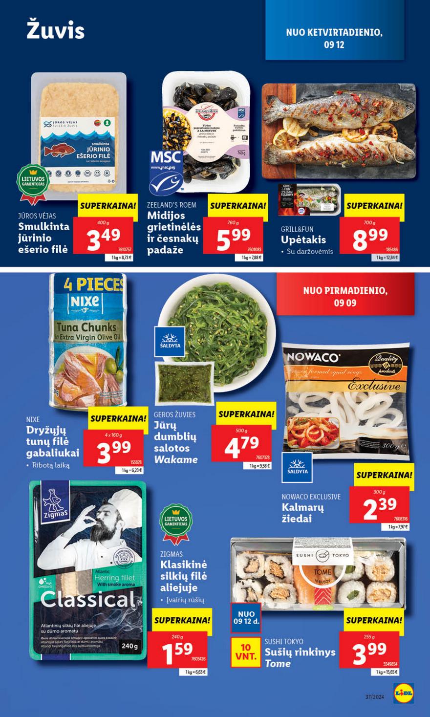 Lidl savaitinis leidinys akcijos nuo 
  2024-09-09 iki 
  2024-09-15 | Leidinukas.lt puslapis 27