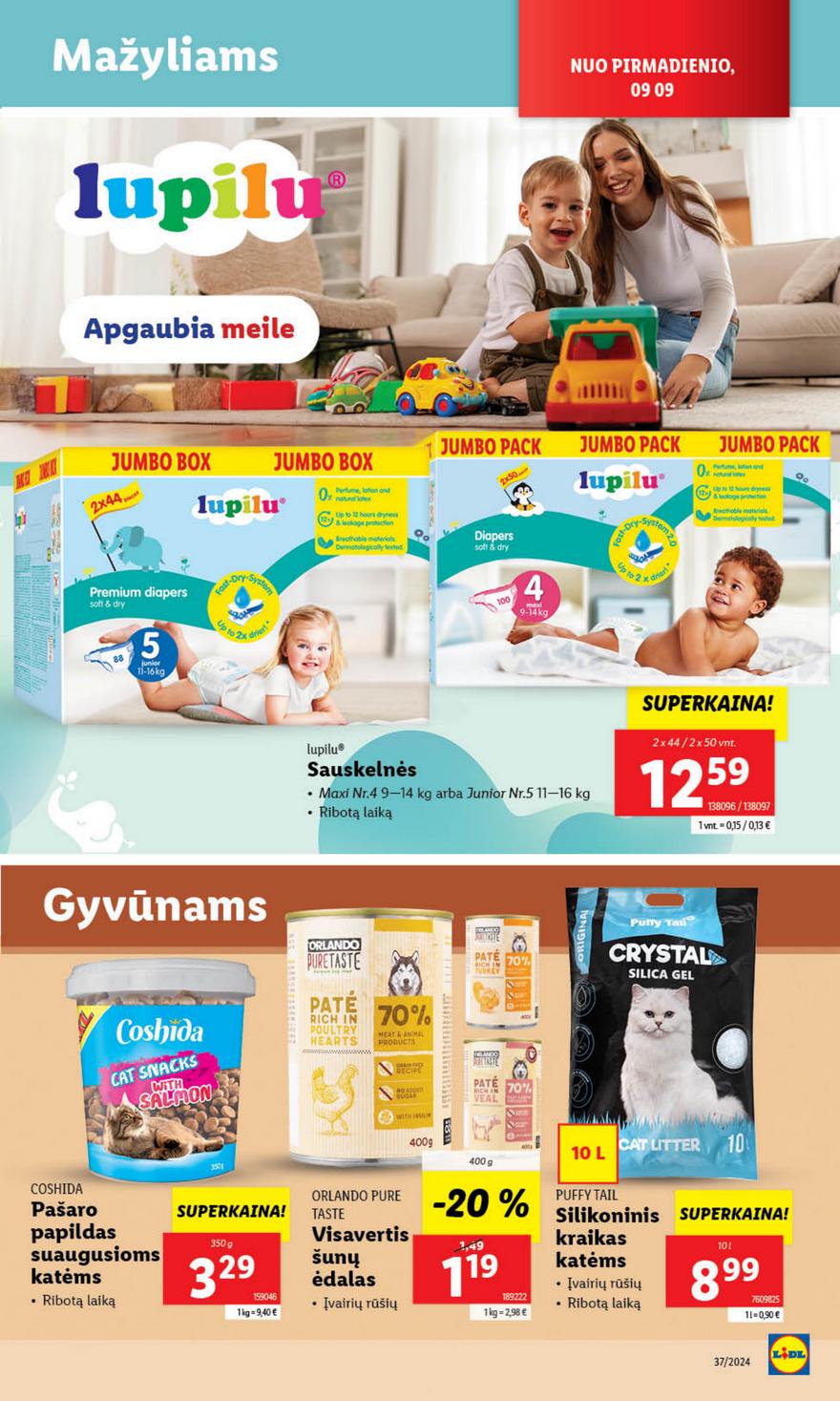 Lidl savaitinis leidinys akcijos nuo 
  2024-09-09 iki 
  2024-09-15 | Leidinukas.lt puslapis 32