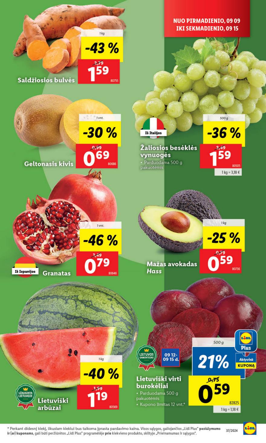 Lidl savaitinis leidinys akcijos nuo 
  2024-09-09 iki 
  2024-09-15 | Leidinukas.lt puslapis 9