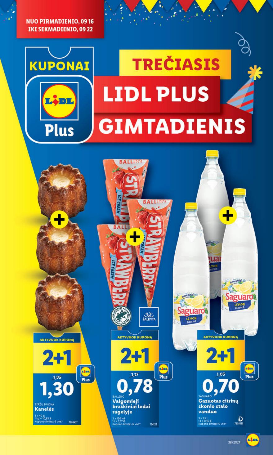 Lidl savaitinis leidinys akcijos nuo 
  2024-09-16 iki 
  2024-09-22 | Leidinukas.lt puslapis 4