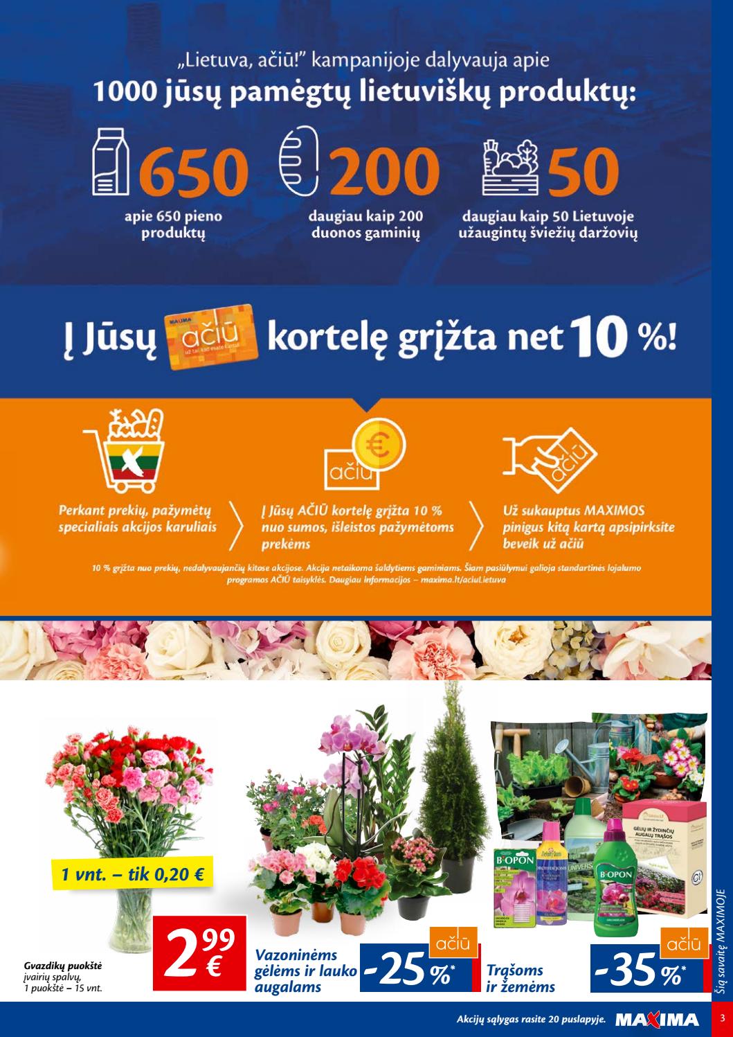 Maxima kaininis leidinys akcijos nuo 
  2019-05-28 iki 
  2019-06-03 | Leidinukas.lt puslapis 4