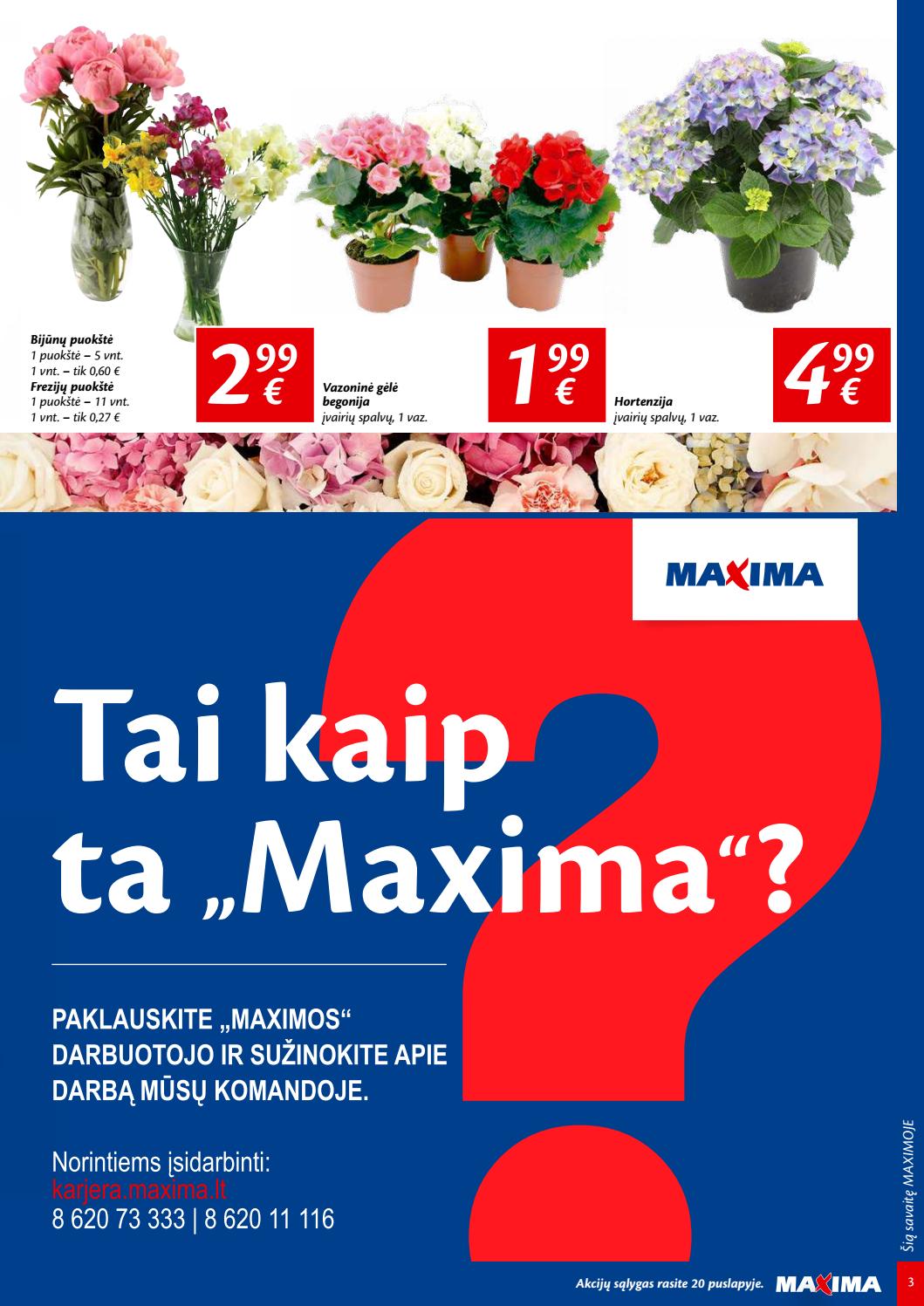 Maxima kaininis leidinys akcijos nuo 
  2019-07-16 iki 
  2019-07-22 | Leidinukas.lt puslapis 3