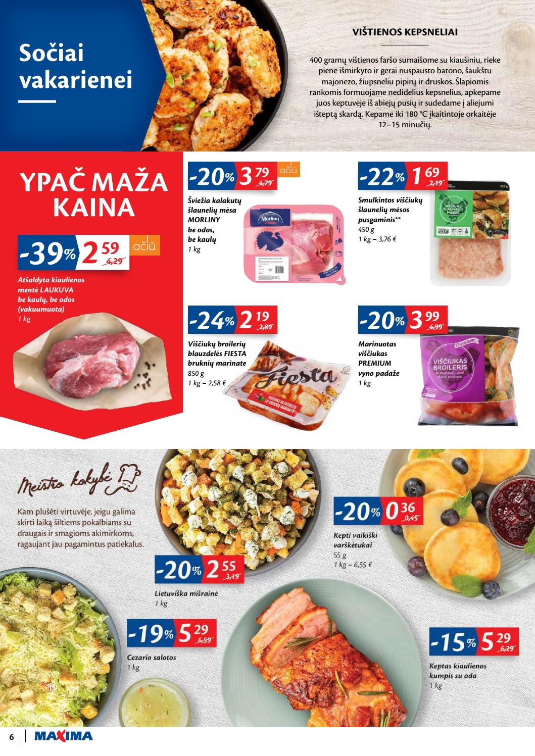 Maxima kaininis leidinys akcijos nuo 
  2019-11-19 iki 
  2019-11-25 | Leidinukas.lt puslapis 6