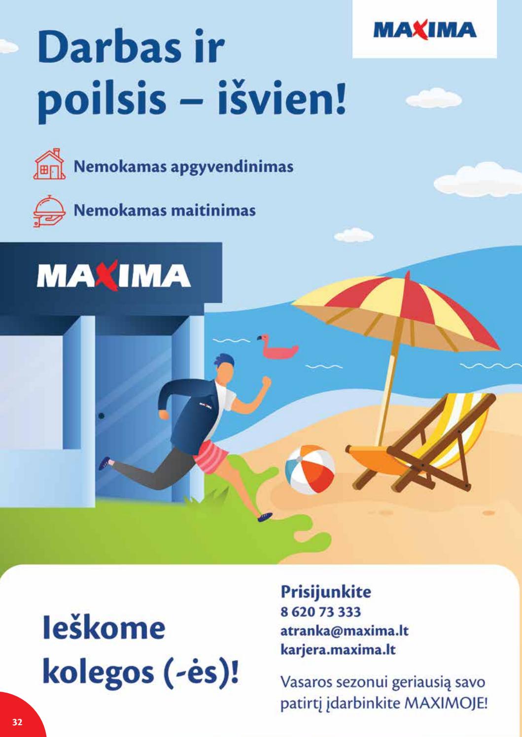 Maxima leidinys akcijos nuo 
  2021-05-25 iki 
  2021-05-31 | Leidinukas.lt puslapis 32