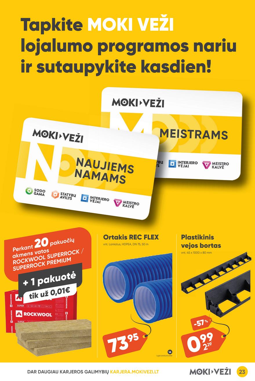 Moki veži leidinys akcijos nuo 
  2023-06-01 iki 
  2023-06-20 | Leidinukas.lt puslapis 23