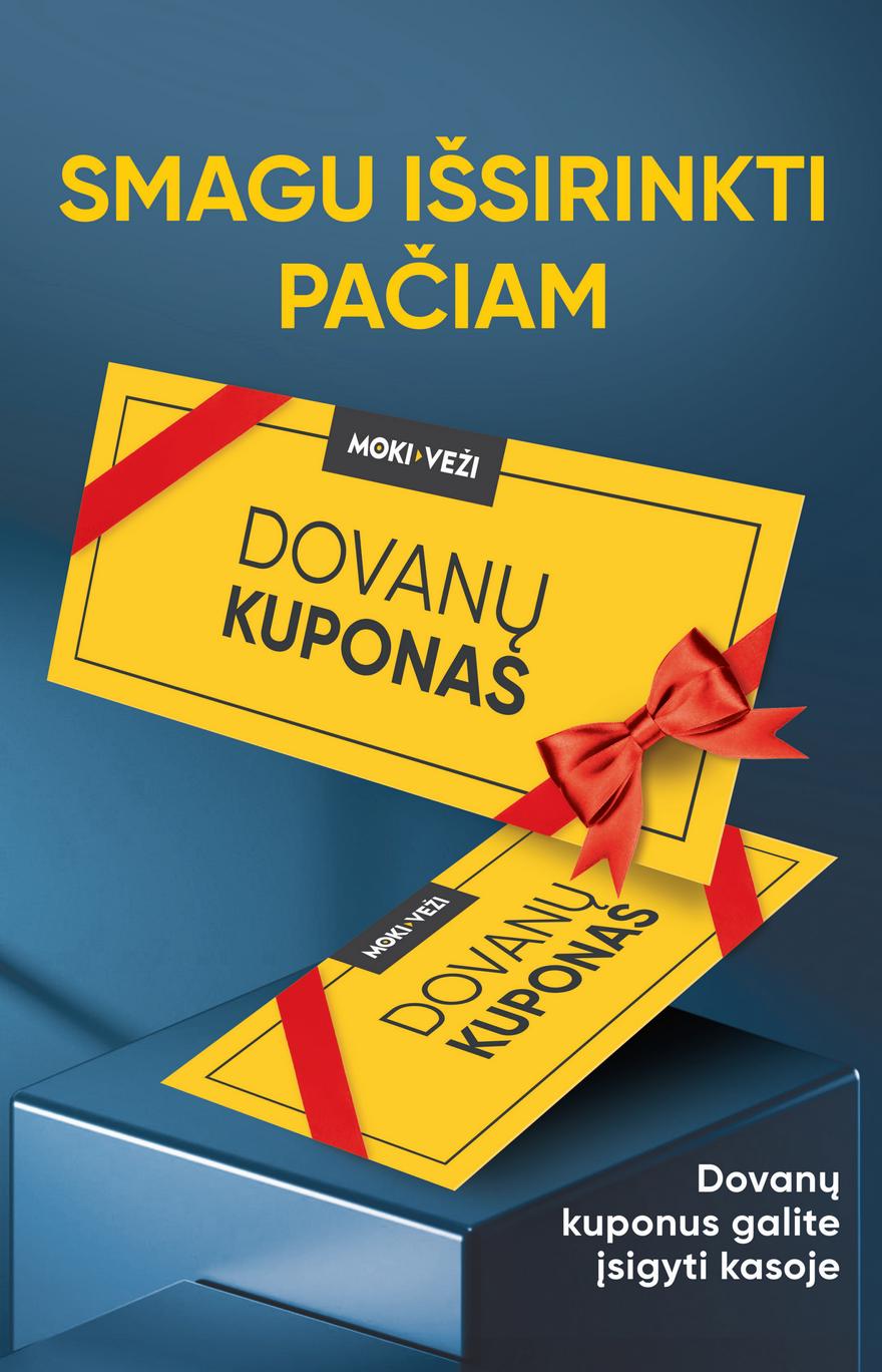 Moki veži leidinys akcijos nuo 
  2025-01-09 iki 
  2025-02-04 | Leidinukas.lt puslapis 18