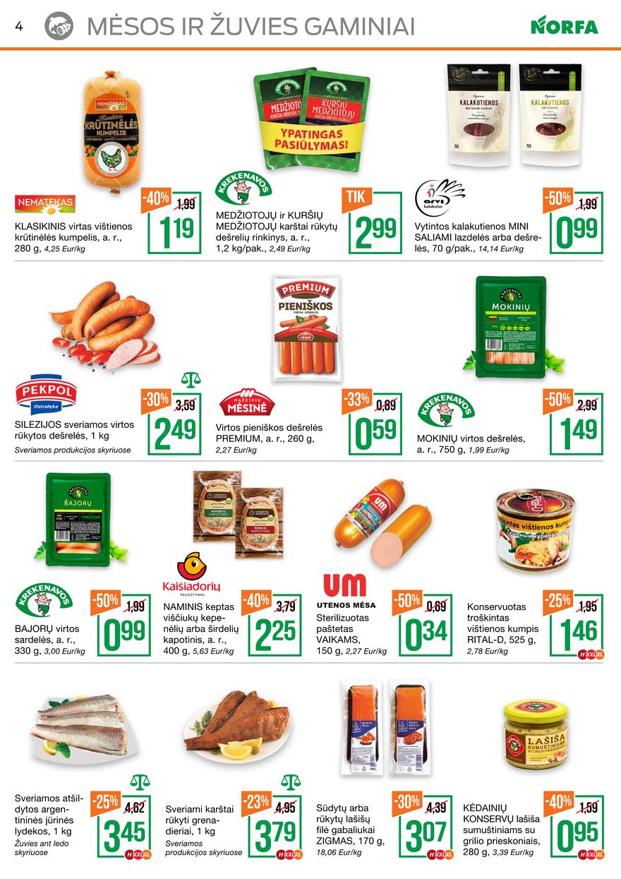 Norfos kaininis leidinys akcijos nuo 
  2021-09-23 iki 
  2021-10-06 | Leidinukas.lt puslapis 4