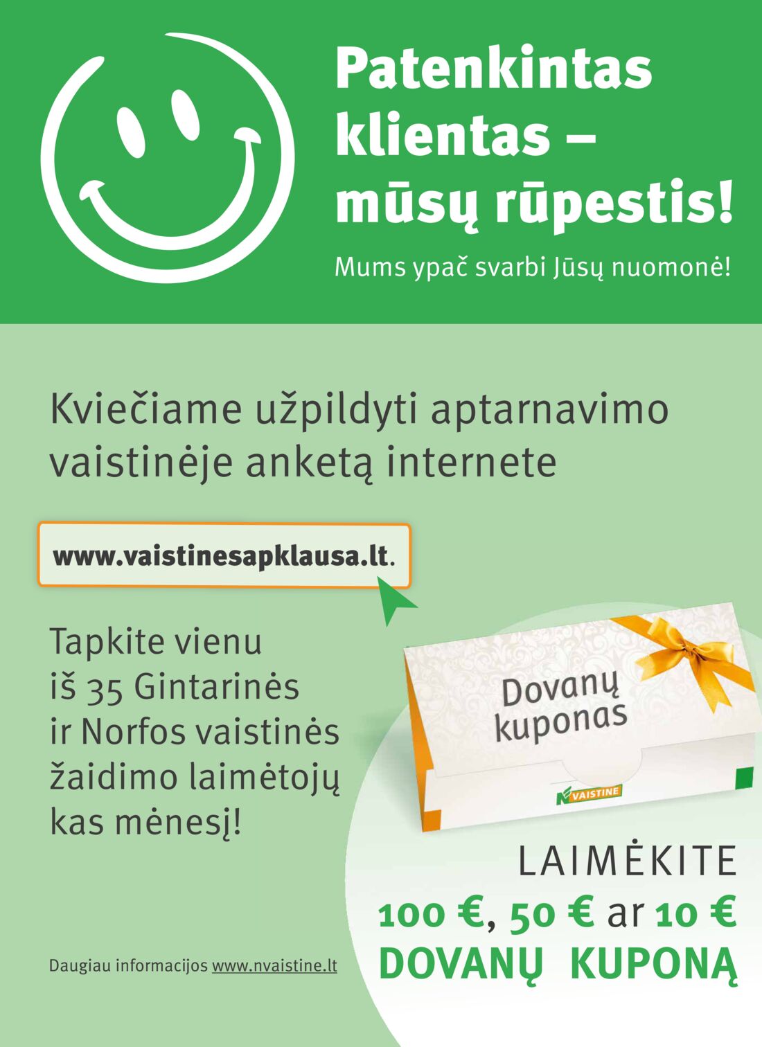 Norfos vaistinė leidinys akcijos nuo 
  2019-09-01 iki 
  2019-09-30 | Leidinukas.lt puslapis 40