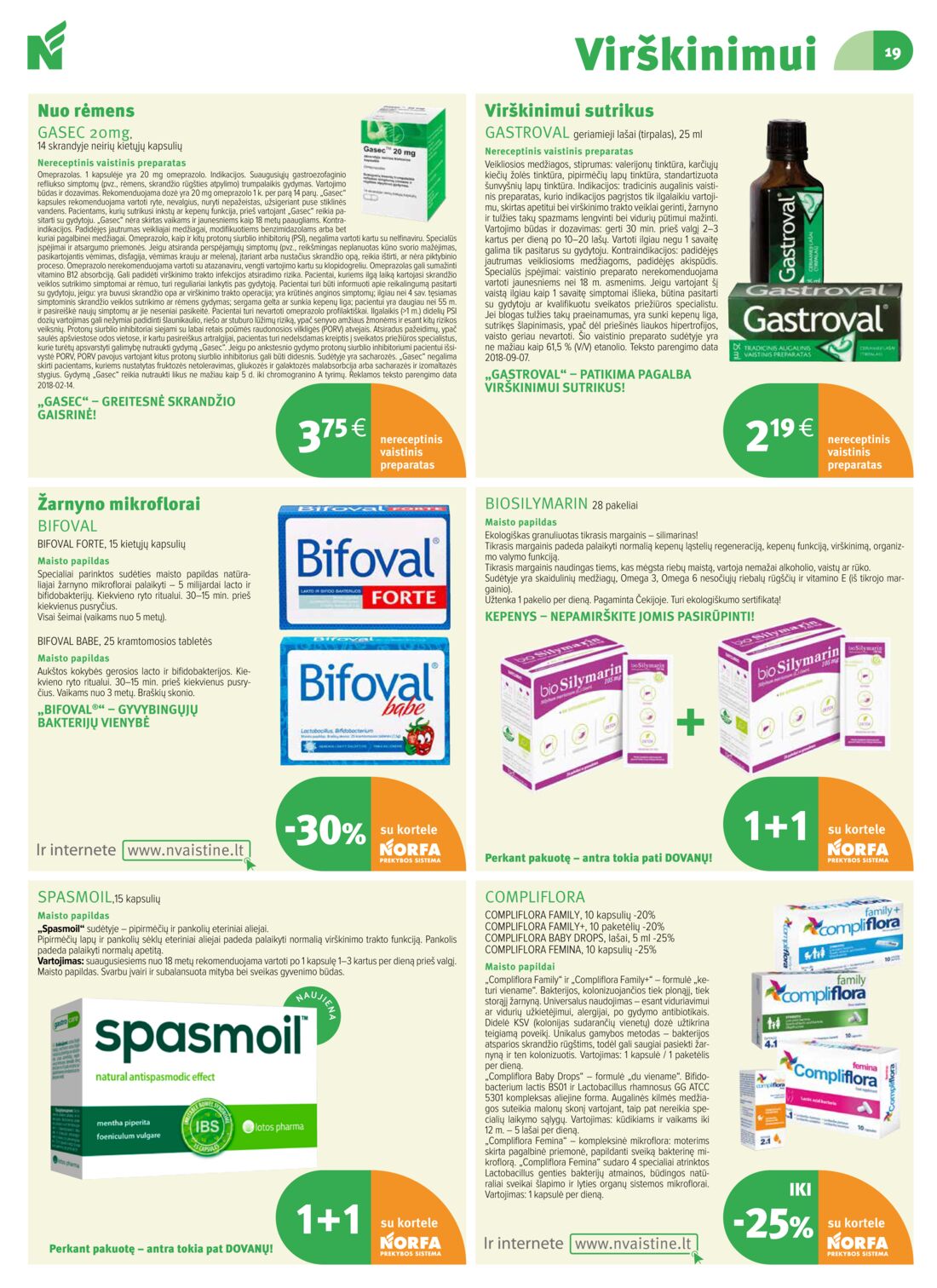 Norfos vaistinė leidinys akcijos nuo 
  2019-12-01 iki 
  2019-12-31 | Leidinukas.lt puslapis 19