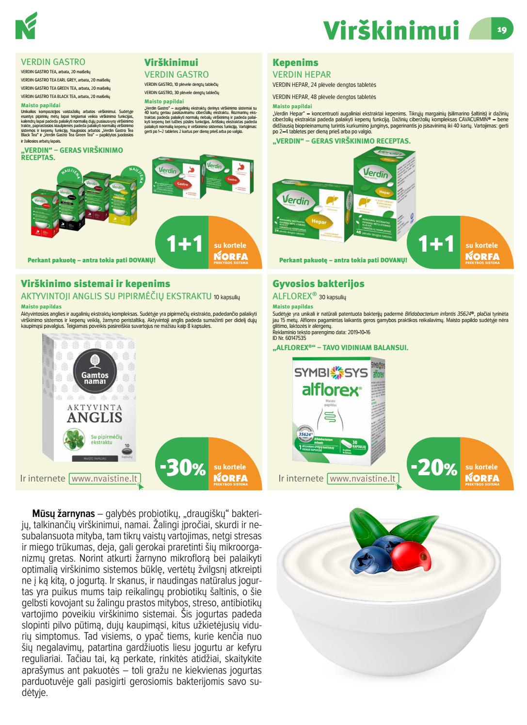Norfos vaistinė leidinys akcijos nuo 
  2020-06-01 iki 
  2020-06-30 | Leidinukas.lt puslapis 19