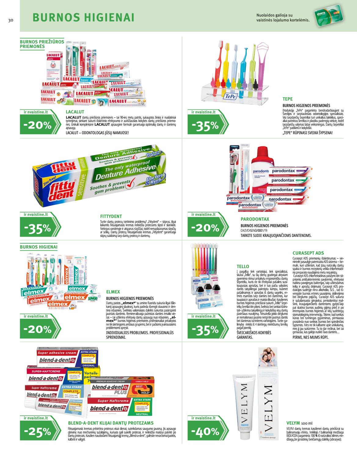 Norfos vaistinė leidinys akcijos nuo 
  2021-02-01 iki 
  2021-02-28 | Leidinukas.lt puslapis 30