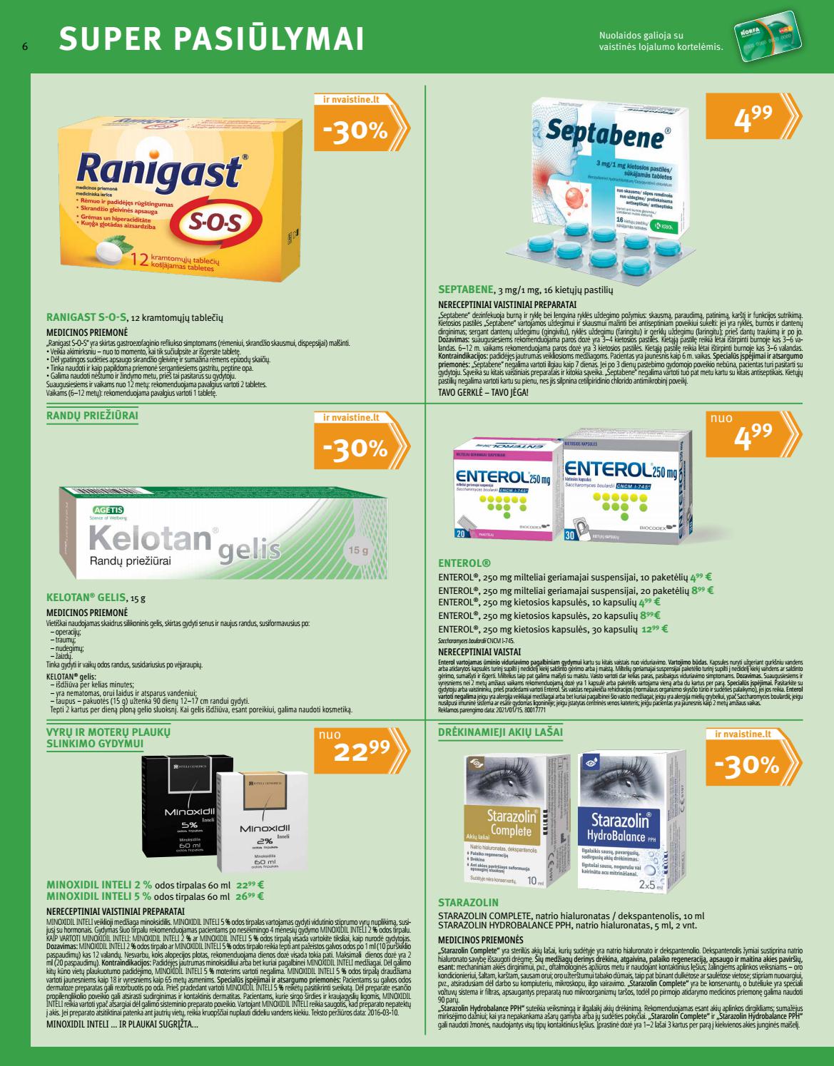Norfos vaistinės leidinys akcijos nuo 
  2021-04-01 iki 
  2021-04-30 | Leidinukas.lt puslapis 6