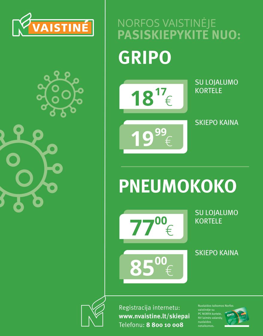 Norfos vaistinės leidinys akcijos nuo 
  2022-11-01 iki 
  2022-11-30 | Leidinukas.lt puslapis 13