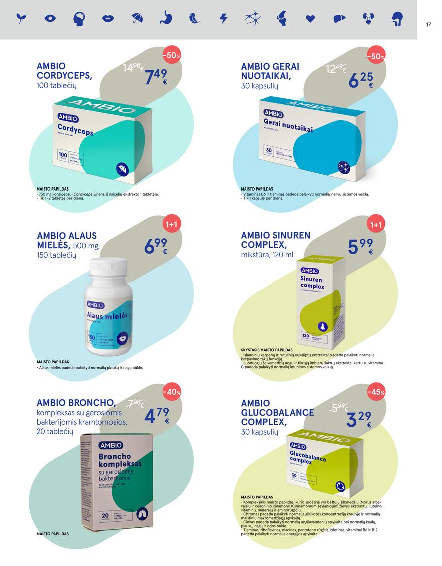 Norfos vaistinės leidinys akcijos nuo 
  2022-11-01 iki 
  2022-11-30 | Leidinukas.lt puslapis 17
