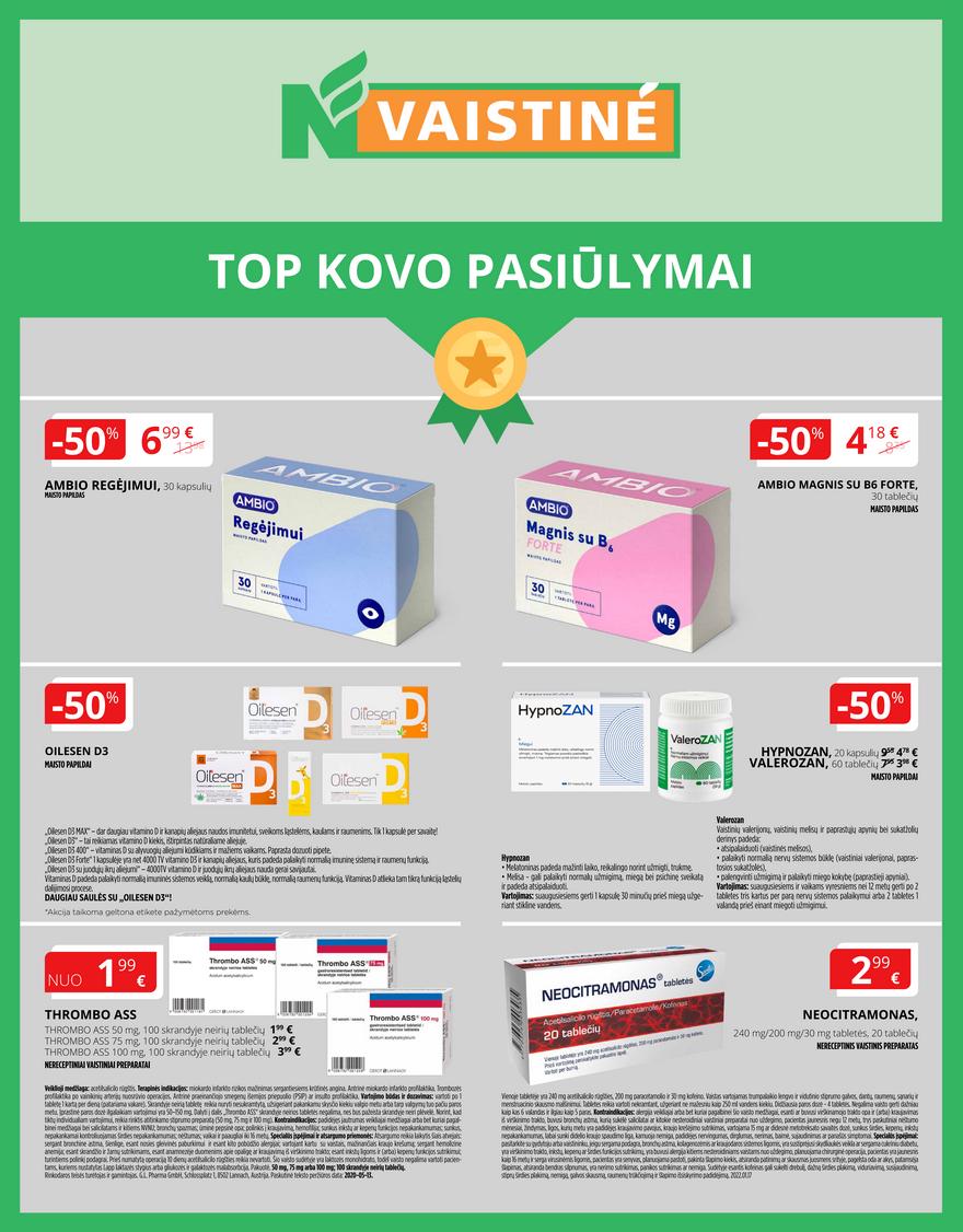 Norfos vaistinės leidinys akcijos nuo 
  2023-03-01 iki 
  2023-03-31 | Leidinukas.lt puslapis 1