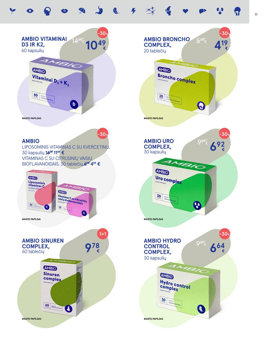 Norfos vaistinės leidinys akcijos nuo 
  2023-11-01 iki 
  2023-11-30 | Leidinukas.lt puslapis 17