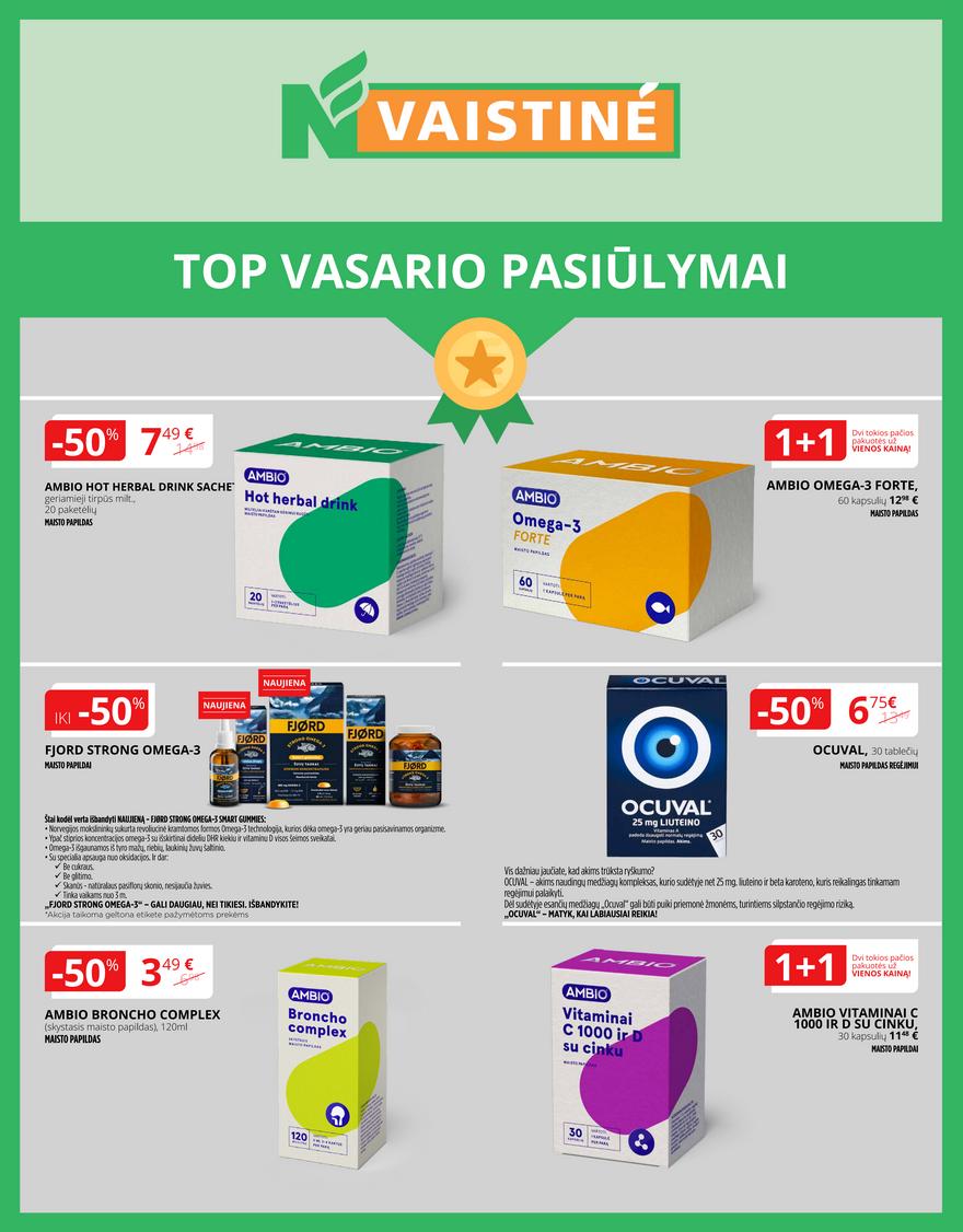 Norfos vaistinės leidinys akcijos nuo 
  2024-02-01 iki 
  2024-02-29 | Leidinukas.lt puslapis 1