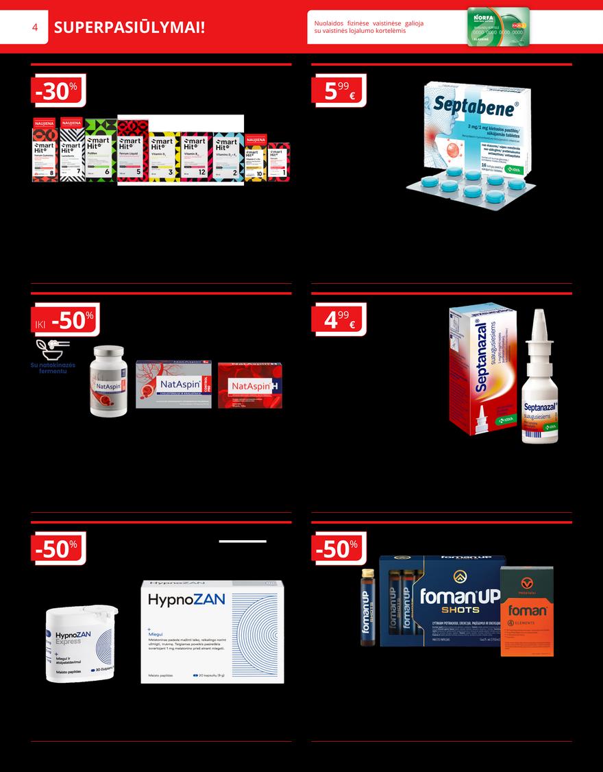 Norfos vaistinės leidinys akcijos nuo 
  2024-05-01 iki 
  2024-05-31 | Leidinukas.lt puslapis 4
