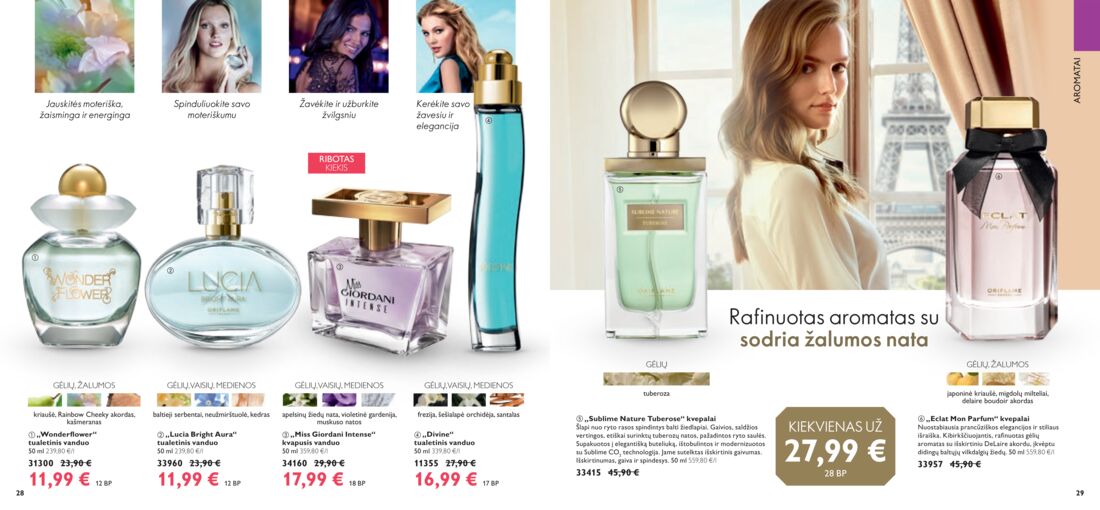 Oriflame katalogas akcijos nuo 
  2019-10-01 iki 
  2019-10-31 | Leidinukas.lt puslapis 15