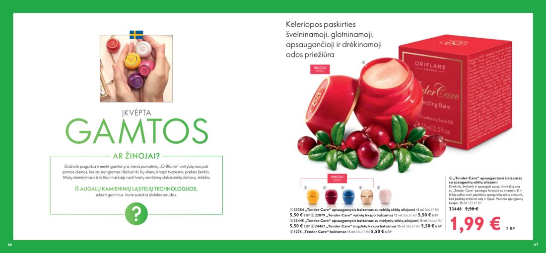 Oriflame katalogas akcijos nuo 
  2019-10-01 iki 
  2019-10-31 | Leidinukas.lt puslapis 34