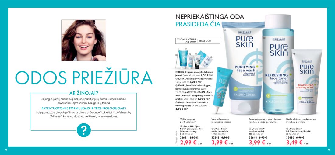 Oriflame katalogas akcijos nuo 
  2019-10-01 iki 
  2019-10-31 | Leidinukas.lt puslapis 40