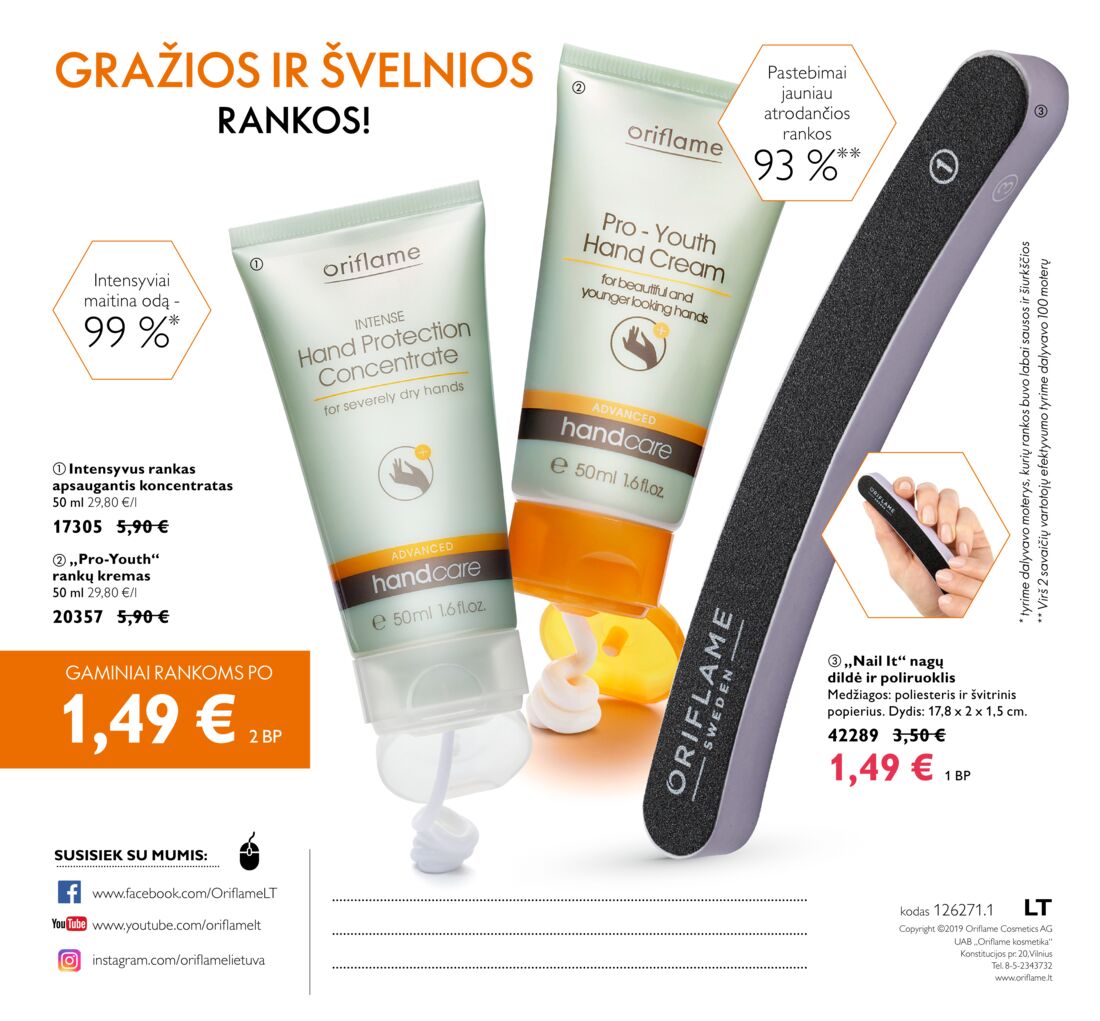 Oriflame katalogas akcijos nuo 
  2019-10-01 iki 
  2019-10-31 | Leidinukas.lt puslapis 69