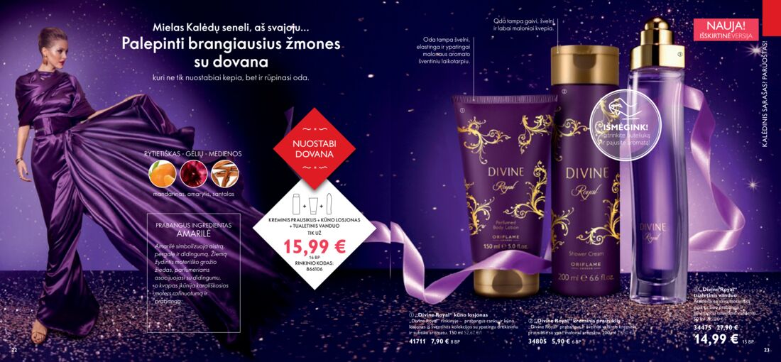 Oriflame katalogas akcijos nuo 
  2019-11-01 iki 
  2019-11-30 | Leidinukas.lt puslapis 12