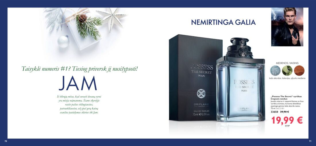 Oriflame katalogas akcijos nuo 
  2019-11-01 iki 
  2019-11-30 | Leidinukas.lt puslapis 36