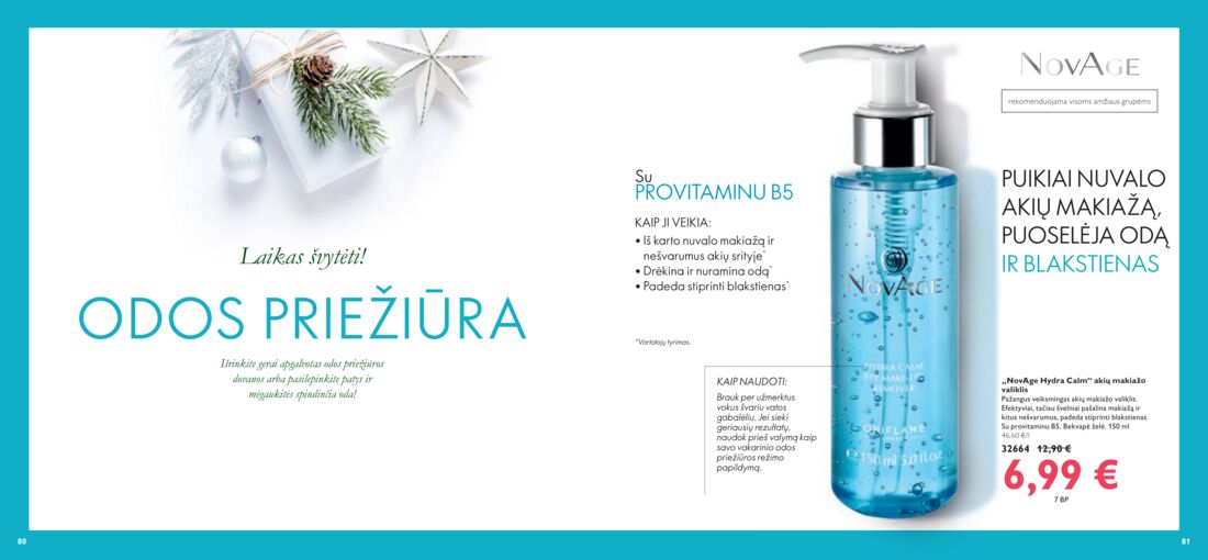 Oriflame katalogas akcijos nuo 
  2019-11-01 iki 
  2019-11-30 | Leidinukas.lt puslapis 41