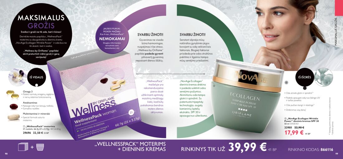 Oriflame katalogas akcijos nuo 
  2019-11-01 iki 
  2019-11-30 | Leidinukas.lt puslapis 50