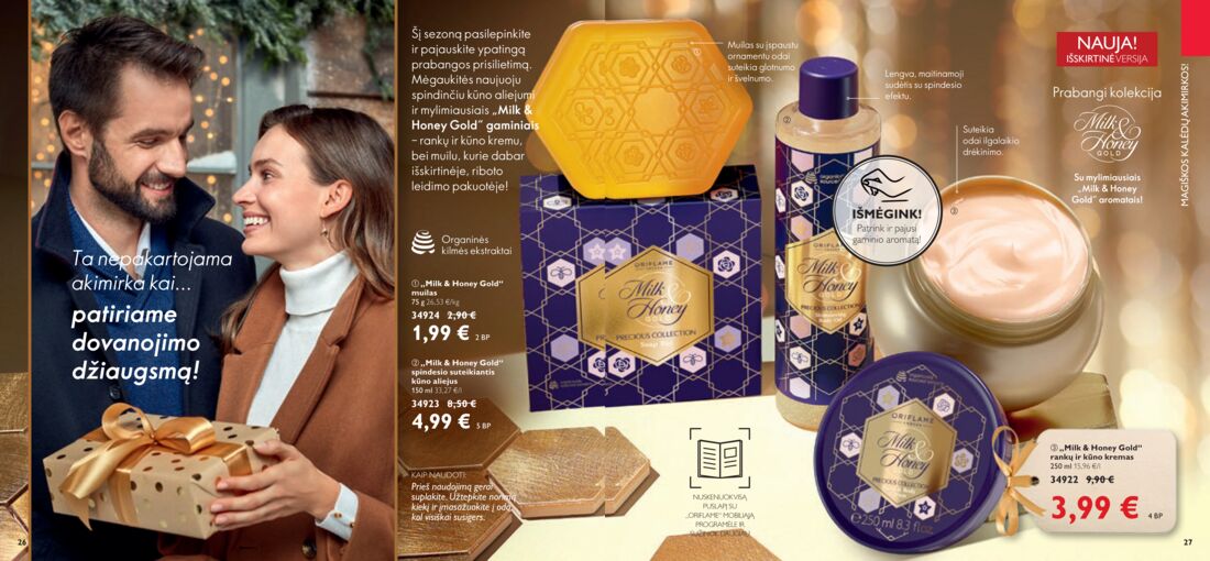 Oriflame katalogas akcijos nuo 
  2019-12-01 iki 
  2019-12-31 | Leidinukas.lt puslapis 14