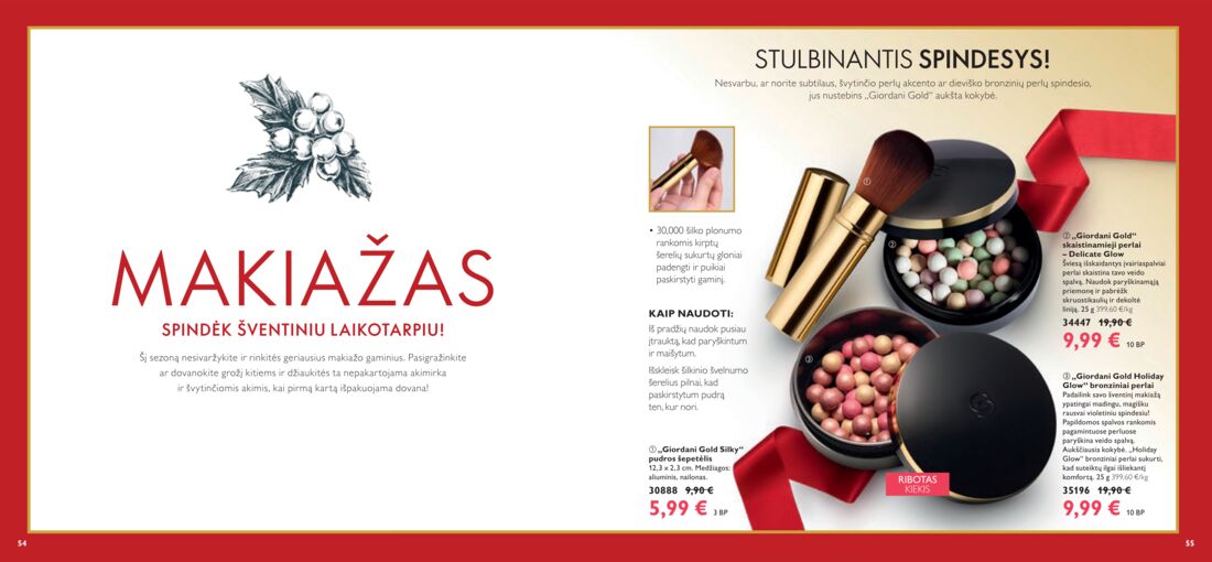 Oriflame katalogas akcijos nuo 
  2019-12-01 iki 
  2019-12-31 | Leidinukas.lt puslapis 28