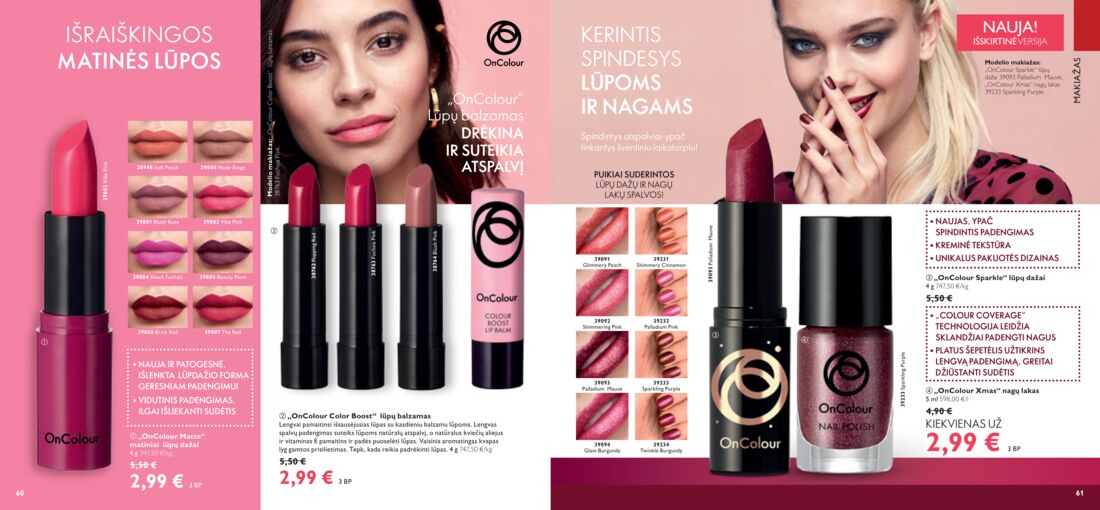 Oriflame katalogas akcijos nuo 
  2019-12-01 iki 
  2019-12-31 | Leidinukas.lt puslapis 31