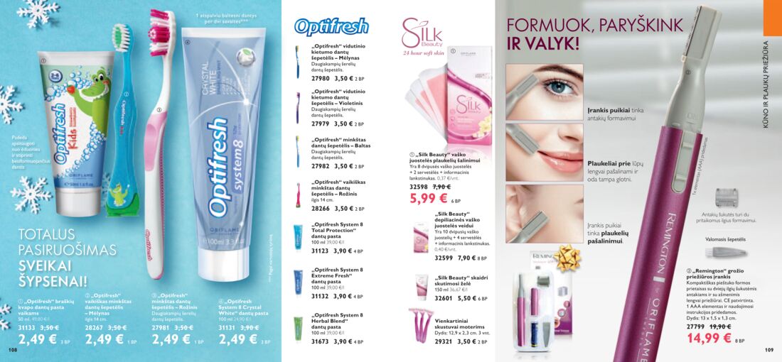 Oriflame katalogas akcijos nuo 
  2019-12-01 iki 
  2019-12-31 | Leidinukas.lt puslapis 55