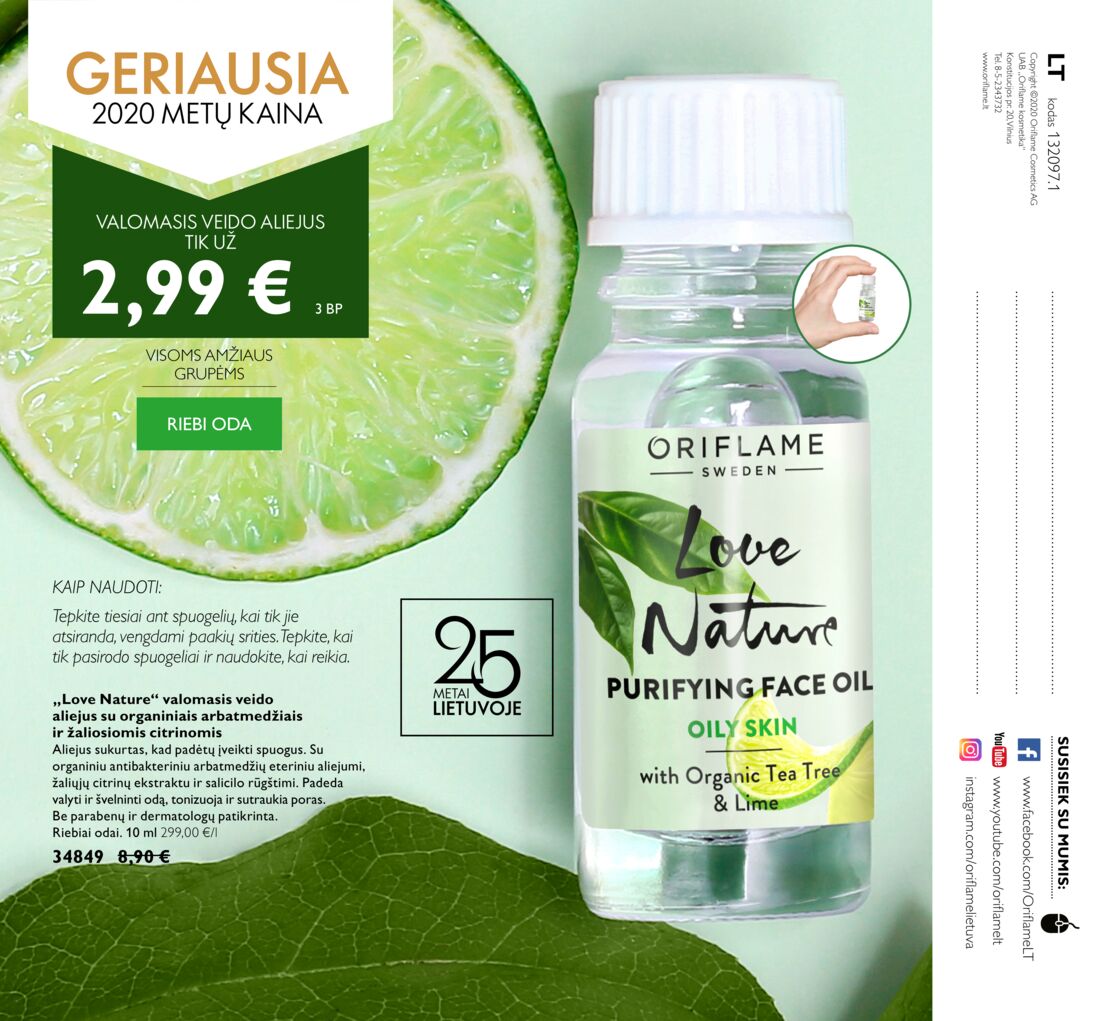 Oriflame katalogas akcijos nuo 
  2020-03-01 iki 
  2020-03-31 | Leidinukas.lt puslapis 69