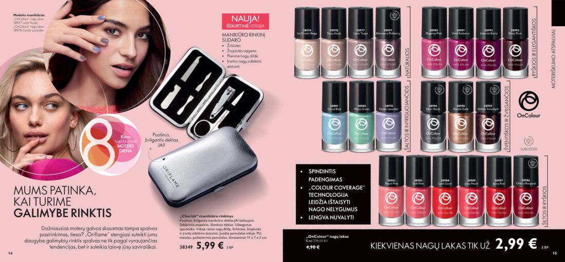 Oriflame katalogas akcijos nuo 
  2020-03-01 iki 
  2020-03-31 | Leidinukas.lt puslapis 8