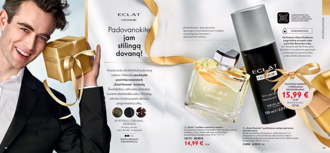 Oriflame katalogas akcijos nuo 
  2020-11-01 iki 
  2020-11-30 | Leidinukas.lt puslapis 15