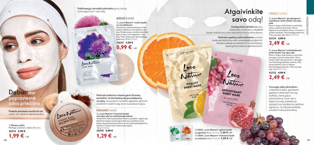 Oriflame katalogas akcijos nuo 
  2020-11-01 iki 
  2020-11-30 | Leidinukas.lt puslapis 64