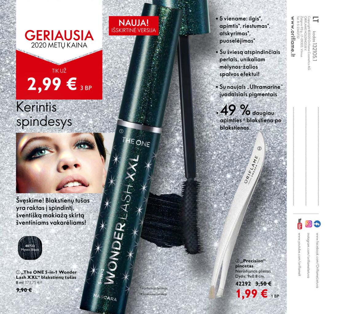 Oriflame katalogas akcijos nuo 
  2020-11-01 iki 
  2020-11-30 | Leidinukas.lt puslapis 82