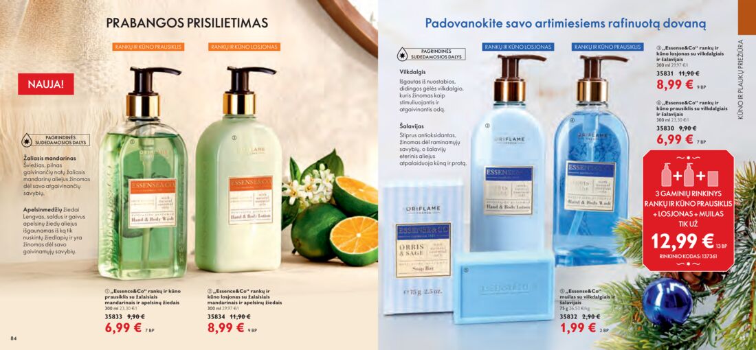 Oriflame katalogas akcijos nuo 
  2020-12-01 iki 
  2020-12-31 | Leidinukas.lt puslapis 43