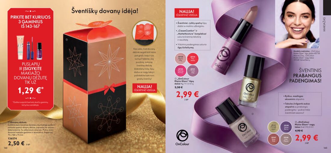 Oriflame katalogas akcijos nuo 
  2020-12-01 iki 
  2020-12-31 | Leidinukas.lt puslapis 72