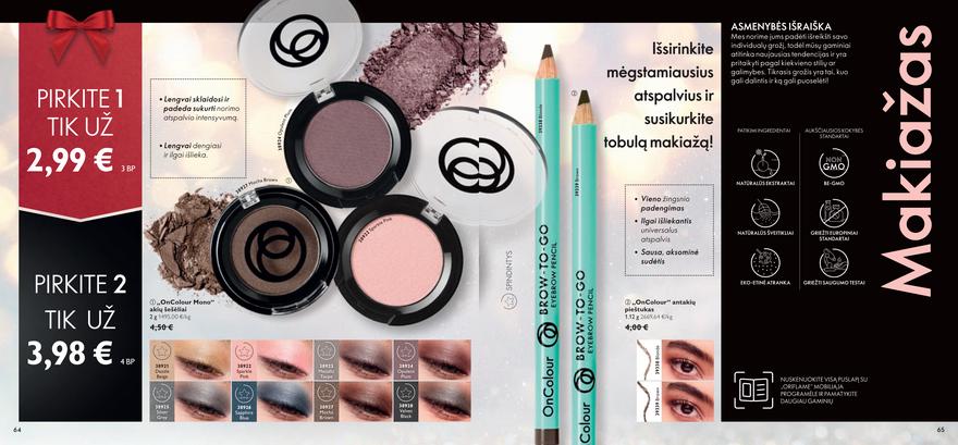 Oriflame katalogas akcijos nuo 
  2021-11-01 iki 
  2021-11-30 | Leidinukas.lt puslapis 33