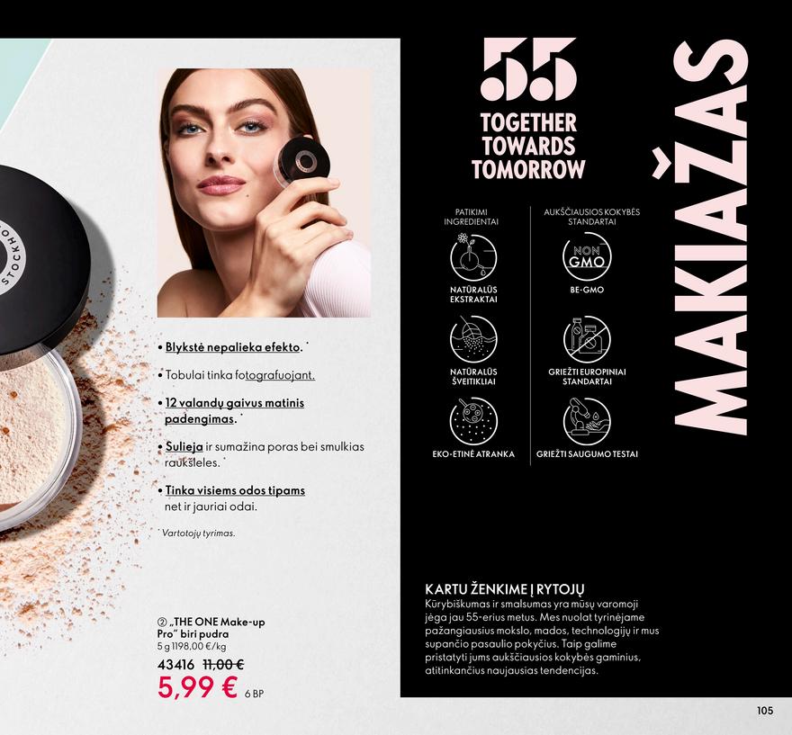 Oriflame katalogas akcijos nuo 
  2022-04-01 iki 
  2022-04-30 | Leidinukas.lt puslapis 107