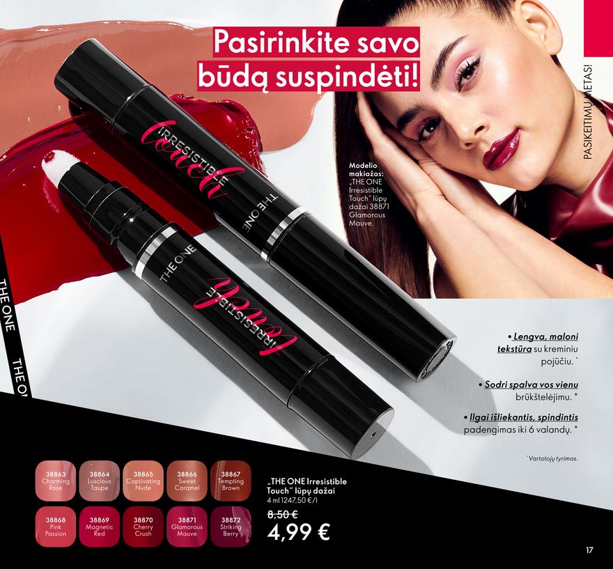 Oriflame katalogas akcijos nuo 
  2022-05-18 iki 
  2022-06-07 | Leidinukas.lt puslapis 17