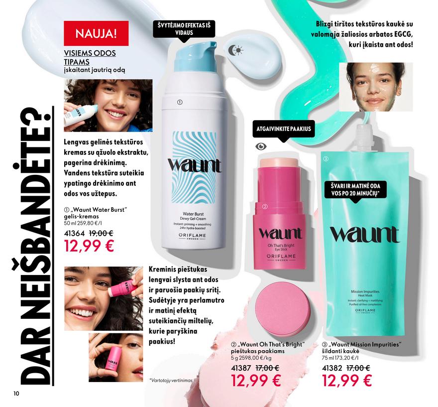 Oriflame katalogas akcijos nuo 
  2022-05-18 iki 
  2022-06-07 | Leidinukas.lt puslapis 10