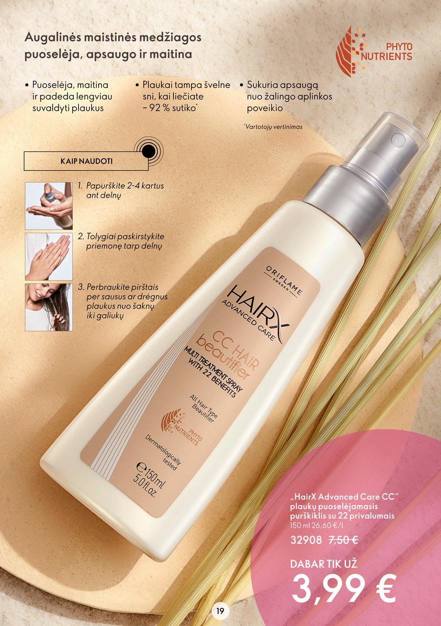 Oriflame katalogas akcijos nuo 
  2022-06-29 iki 
  2022-07-19 | Leidinukas.lt puslapis 19