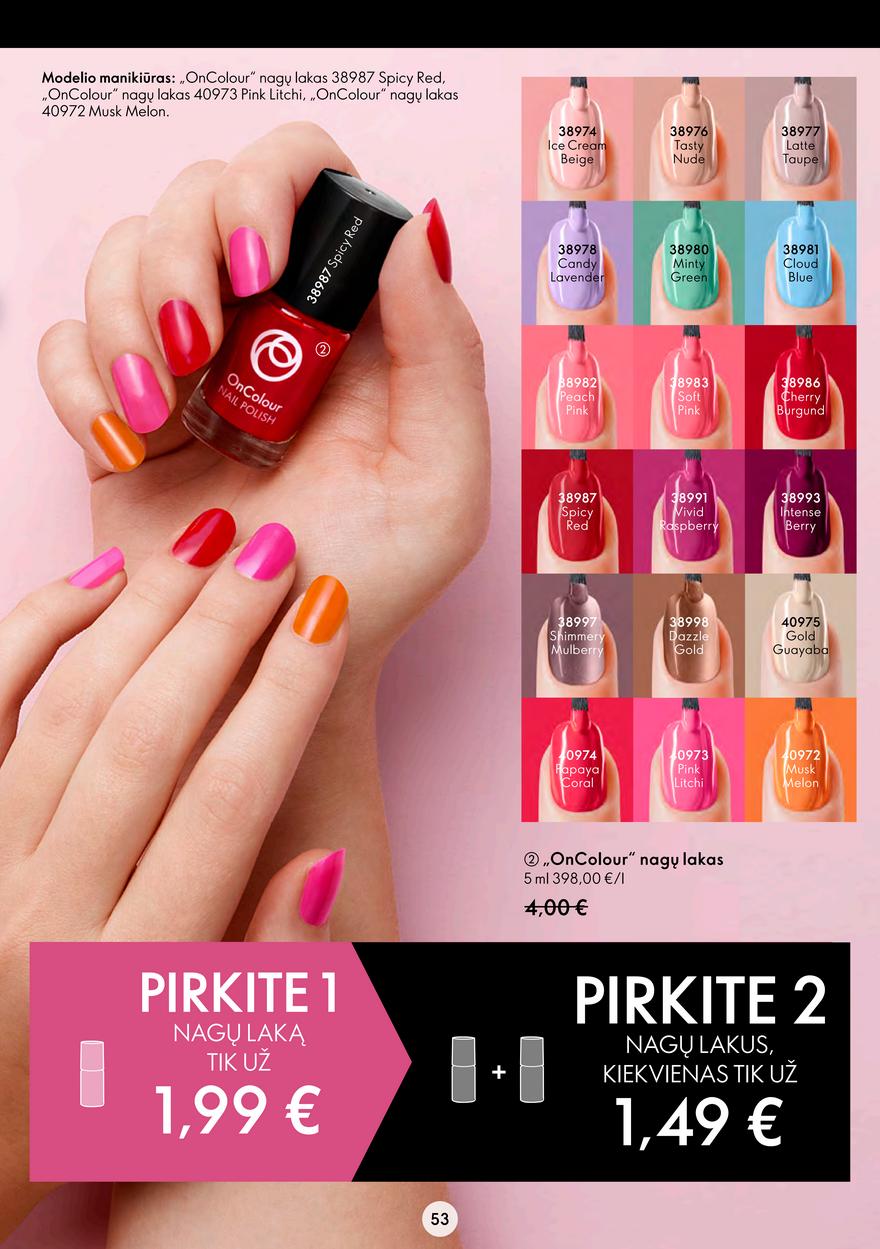 Oriflame katalogas akcijos nuo 
  2022-08-24 iki 
  2022-09-13 | Leidinukas.lt puslapis 53