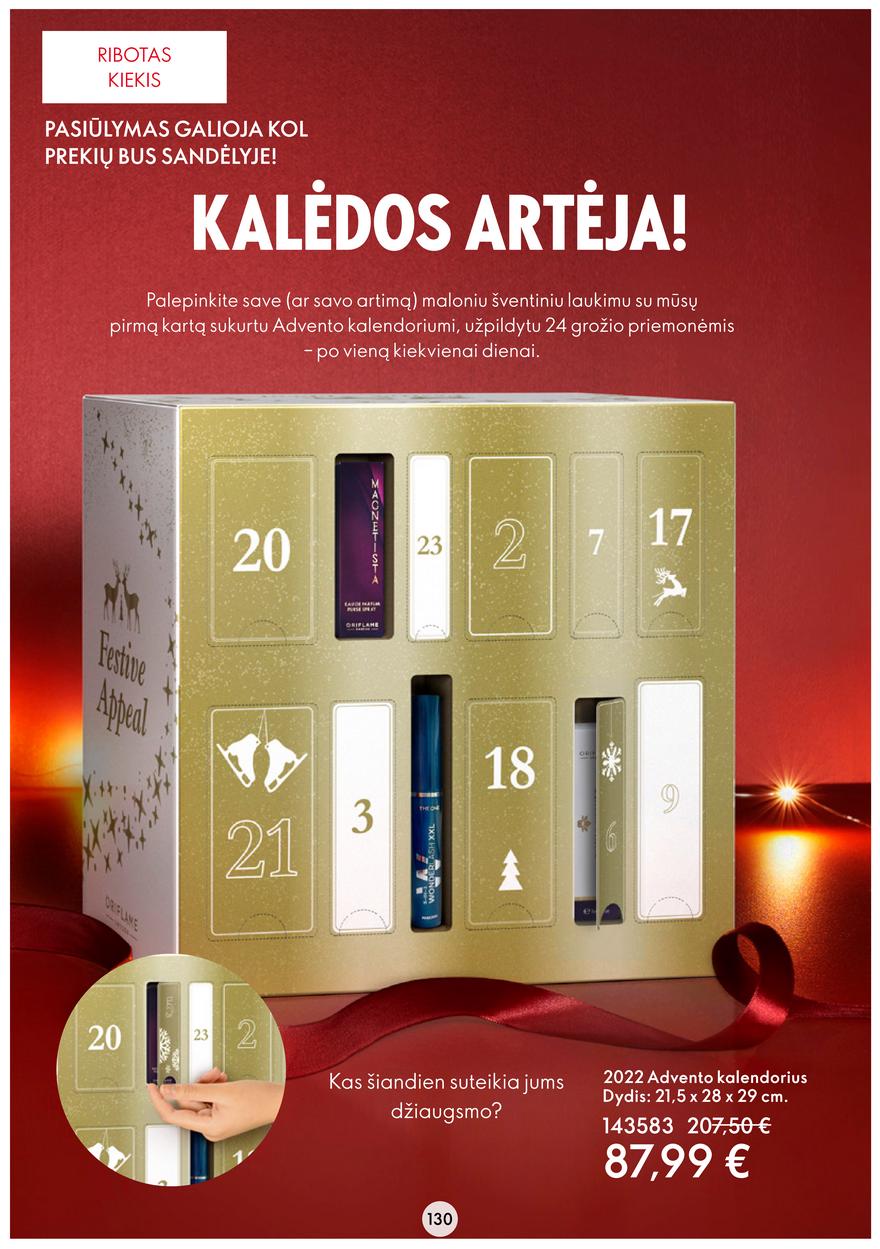 Oriflame katalogas akcijos nuo 
  2022-10-26 iki 
  2022-11-08 | Leidinukas.lt puslapis 130