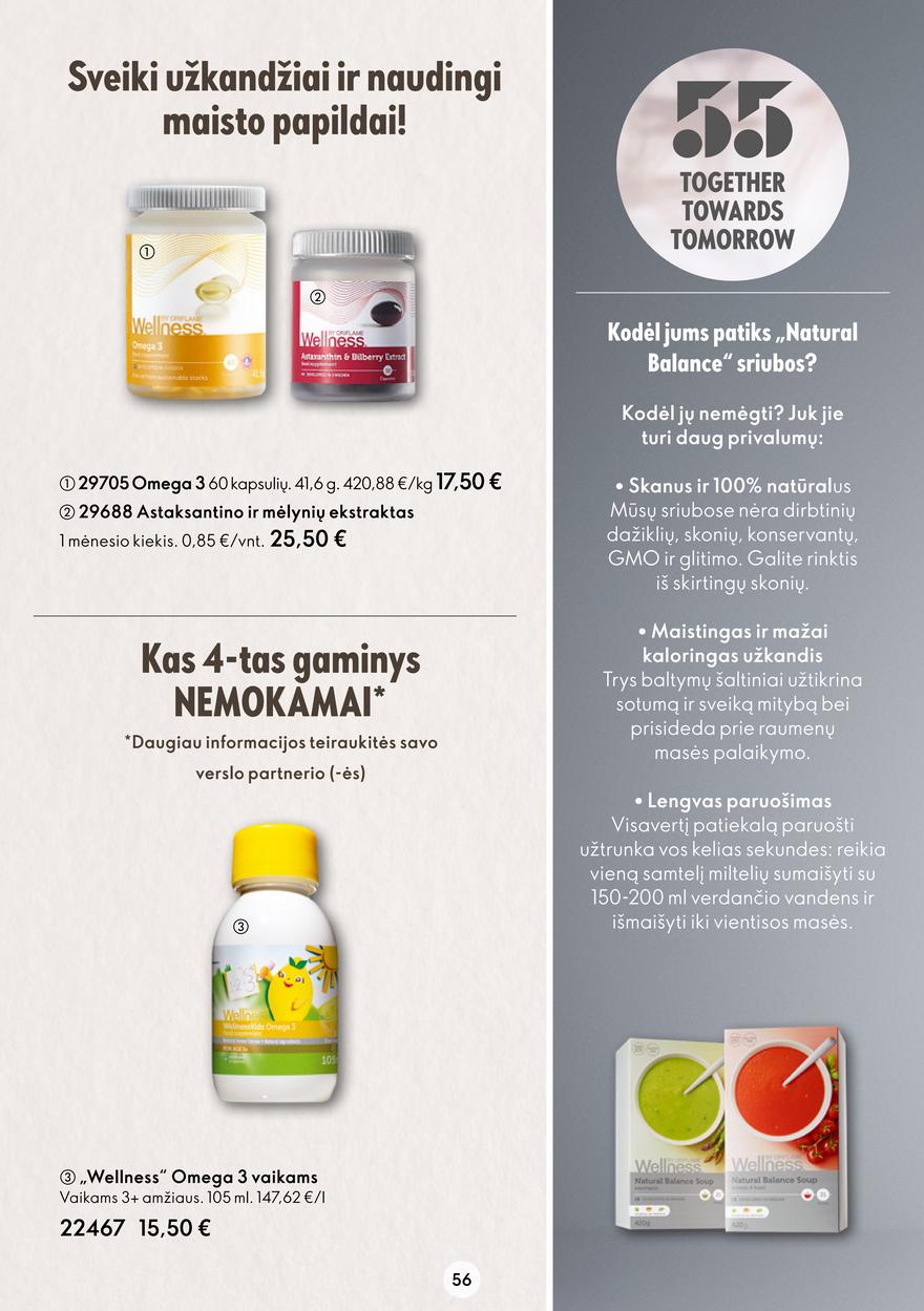 Oriflame katalogas akcijos nuo 
  2022-10-26 iki 
  2022-11-08 | Leidinukas.lt puslapis 56